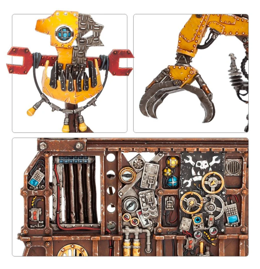 50-28 Набор игрового ландшафта Орки. Мастерская Механьяка (Orks Mekboy Workshop) (2021) 50-28 Набор игрового ландшафта Орки. Мастерская Механьяка (Orks Mekboy Workshop) (2021)