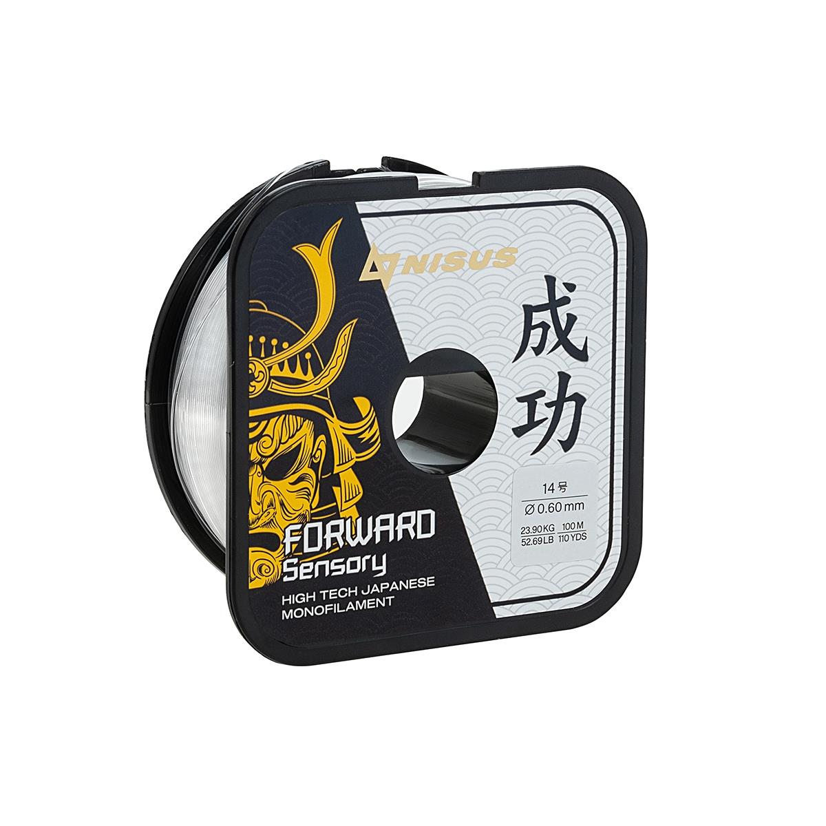 Леска FORWARD Sensory 0,600mm/100m Nylon Transparent (N-FS-0600-100) Nisus( цена указана за упаковку, в количестве 10шт.)