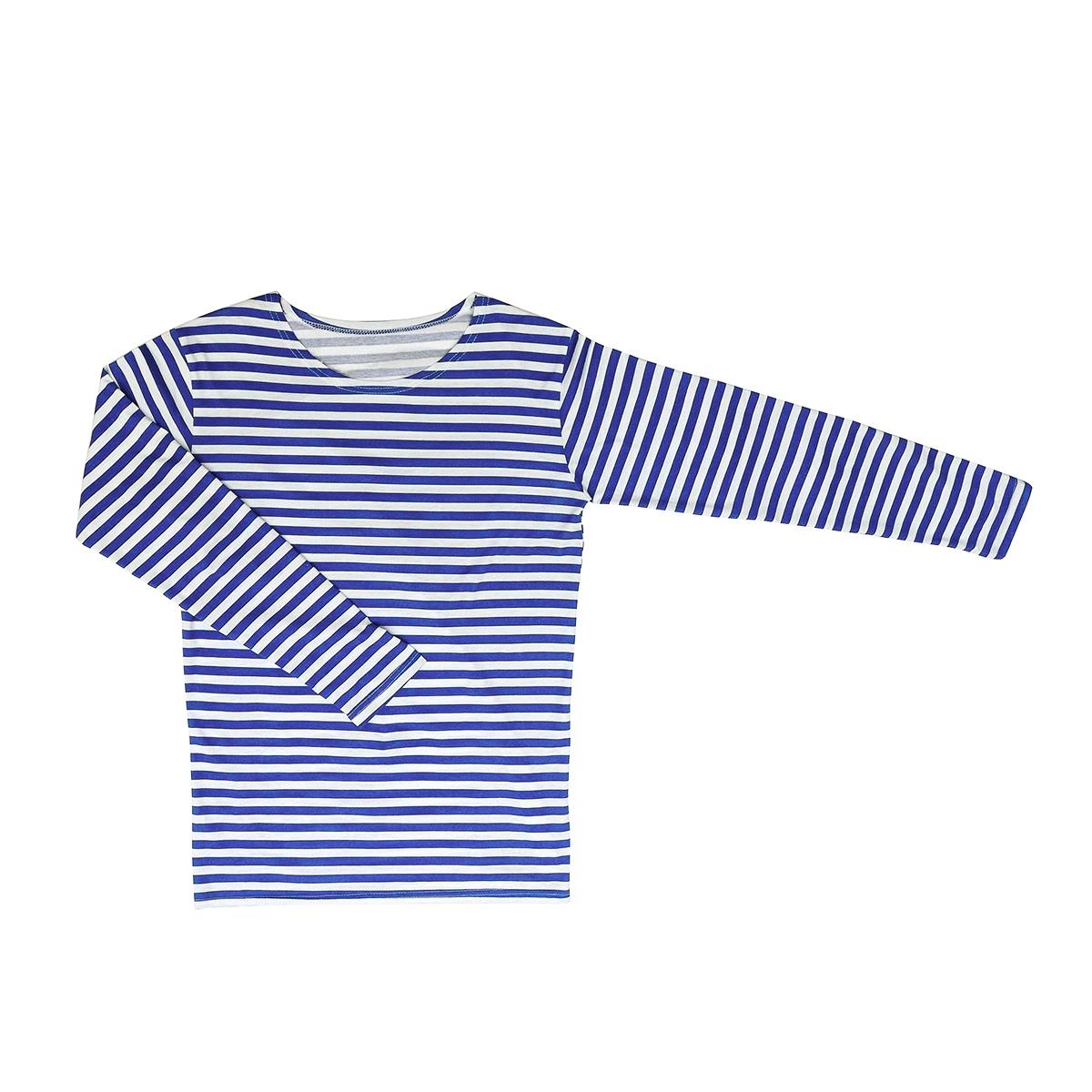 Тельняшка кулирка голубая полоса р.48 (T-HS-T-48) Helios