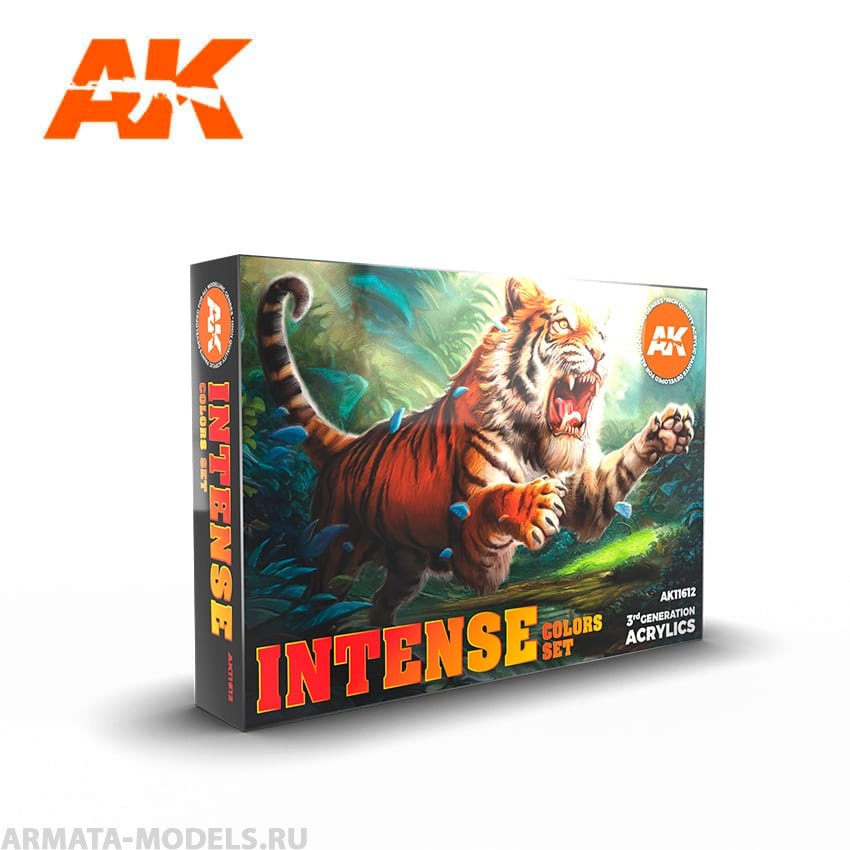 AK11612 Набор красок INTENSE COLORS SET AK11612 Набор красок INTENSE COLORS SET