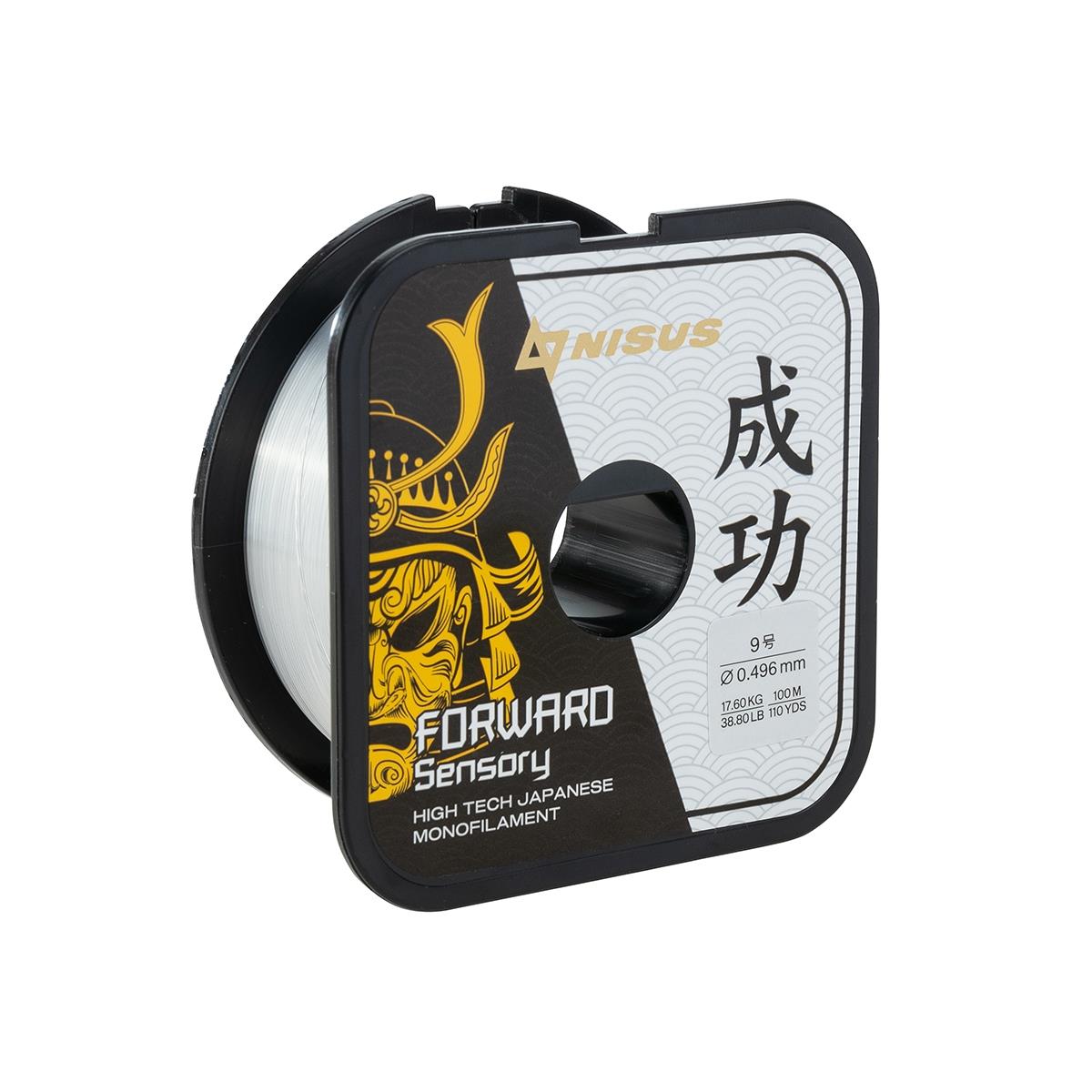 Леска FORWARD Sensory 0,496mm/100m Nylon Transparent (N-FS-0496-100) Nisus( цена указана за упаковку, в количестве 10шт.)