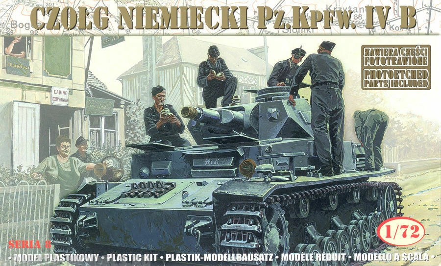 72852 Танк German Tank Pz.Kpfw. IV Ausf. B  '21 Panzerdivision Mirage Hobby 72852 Танк German Tank Pz.Kpfw. IV Ausf. B  '21 Panzerdivision Mirage Hobby