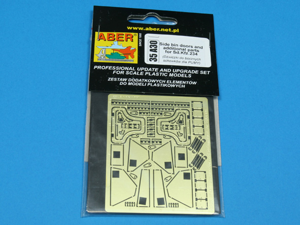 ABR-35-A30  Дополнения для  Side bin doors & additional parts for „Puma” (Sd.Kfz.234) для  1/35