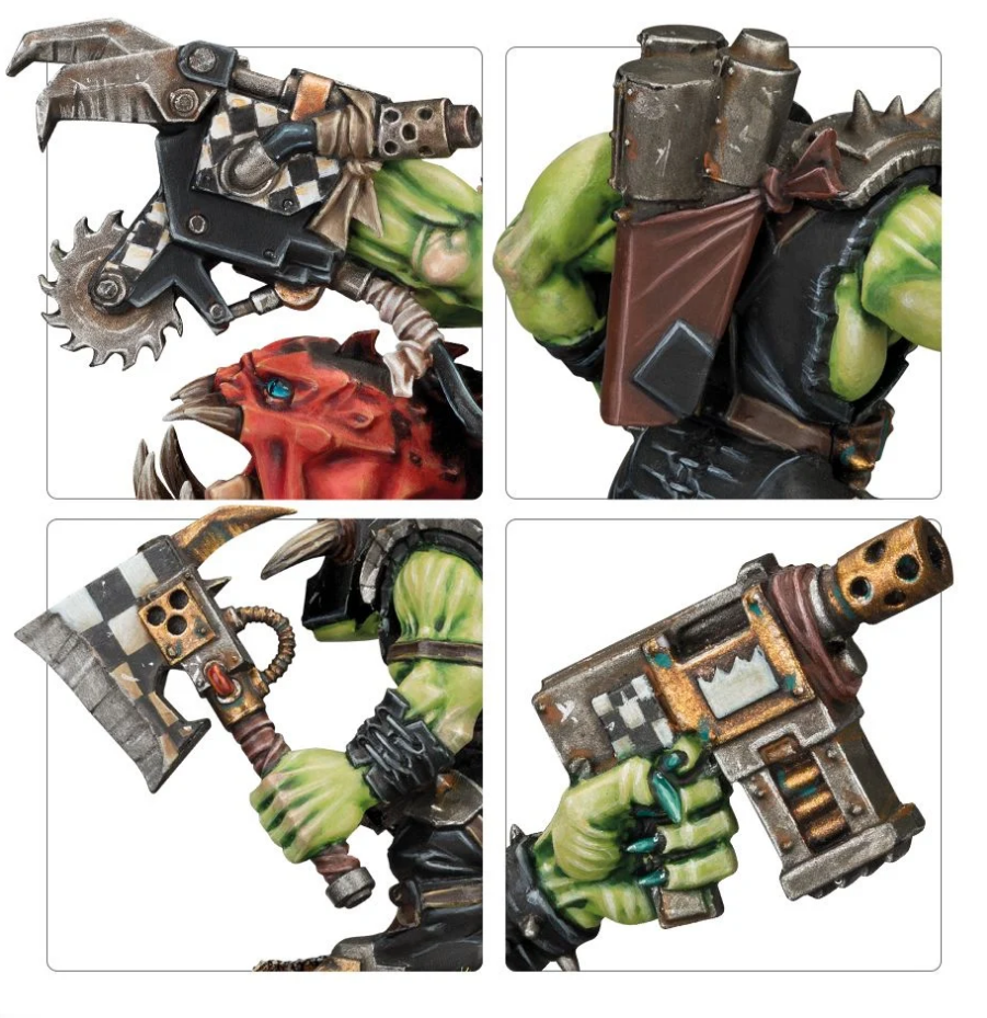 50-33GW Набор Орки. Ваивода Грукк и его Козыри (Ork Warboss Grukk's Boss Mob) 50-33GW Набор Орки. Ваивода Грукк и его Козыри (Ork Warboss Grukk's Boss Mob)