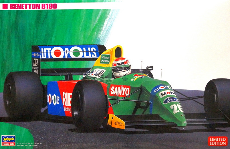 20340-Гоночный автомобиль Формулы-1 Benetton B190 (Limited Edition) Hasegawa 20340-Гоночный автомобиль Формулы-1 Benetton B190 (Limited Edition) Hasegawa