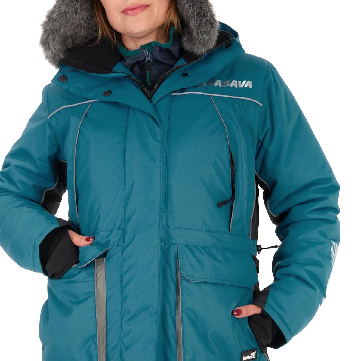 Костюм зимний ZABAVA 5/5 К, ATLANTIC BLUE/BLACK, р.S (T-KSZA-S-44-164-AB) Helios