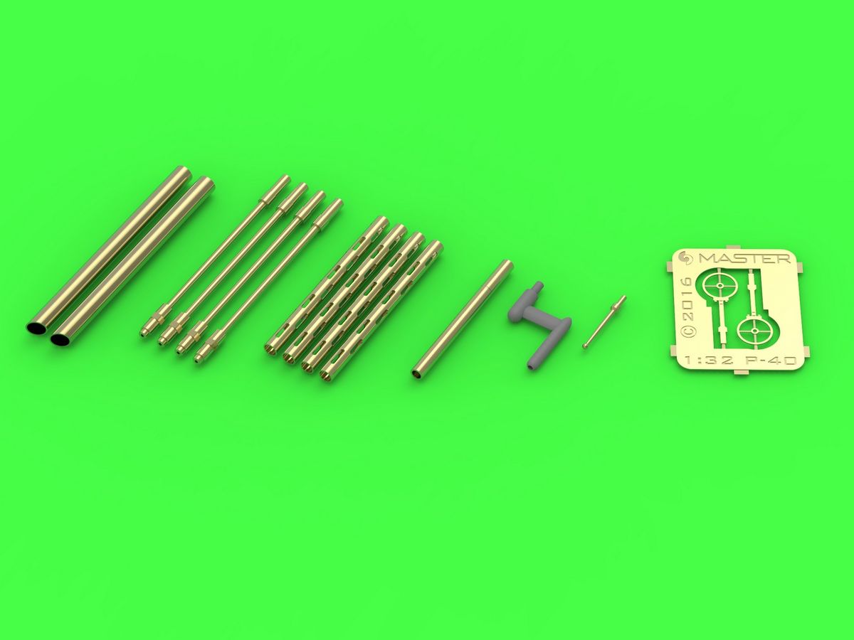 AM-32-098 Curtiss P-40 B / C Tomahawk II - британская версия - Browning .303 cal и британская трубка Пито