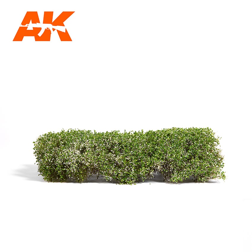 AK8174 Имитация листвы для макетов и диорам BLOMMING WHITE SHRUBBERIES