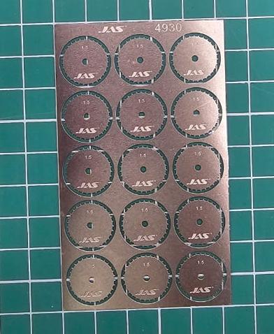 4930J Диск для ревитера d 15 мм, шаг 1.5 мм, 15 шт.