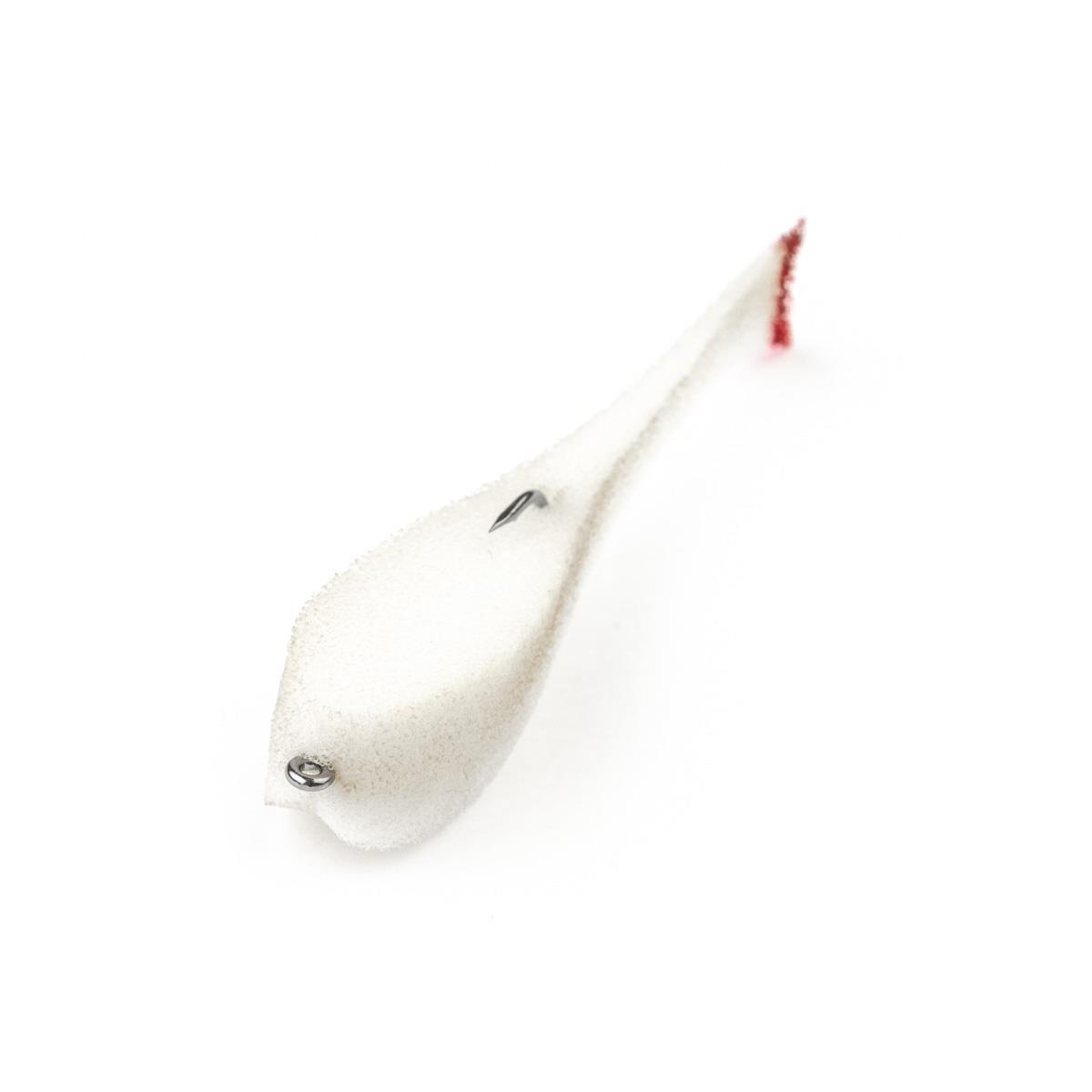 Рыбка поролоновая оснащенная на офсет.кр. 13,5 см бел 05 (HS-135-05) Helios( цена указана за упаковку, в количестве 5шт.)