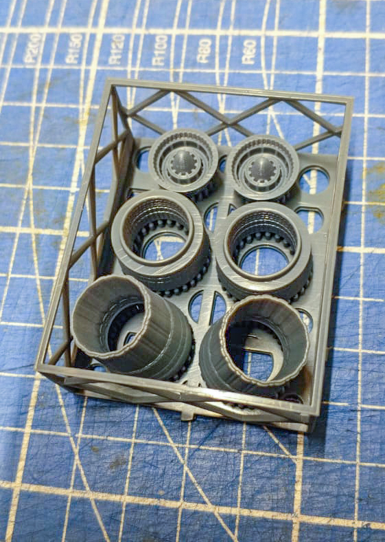 AM7260 Сопла для Су-30СМ, Су-57 (новый) 1/72