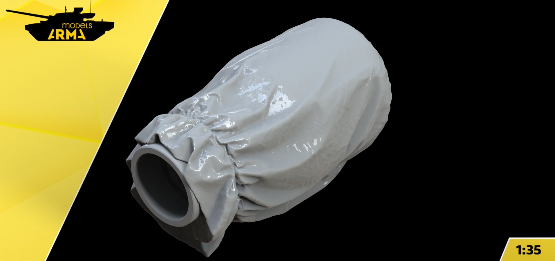 AM35980 Дульный тормоз в чехле 122-мм (Не для свободной продажи)