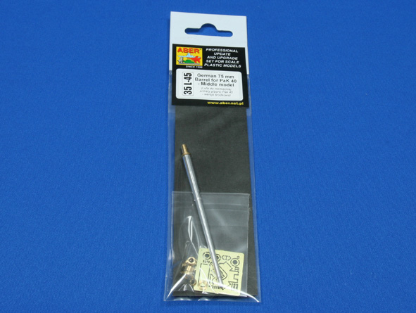 ABR-35-L-45  Дополнения для  German 75mm barrel for PaK 40 – middle model для  1/35 ABR-35-L-45  Дополнения для  German 75mm barrel for PaK 40 – middle model для  1/35