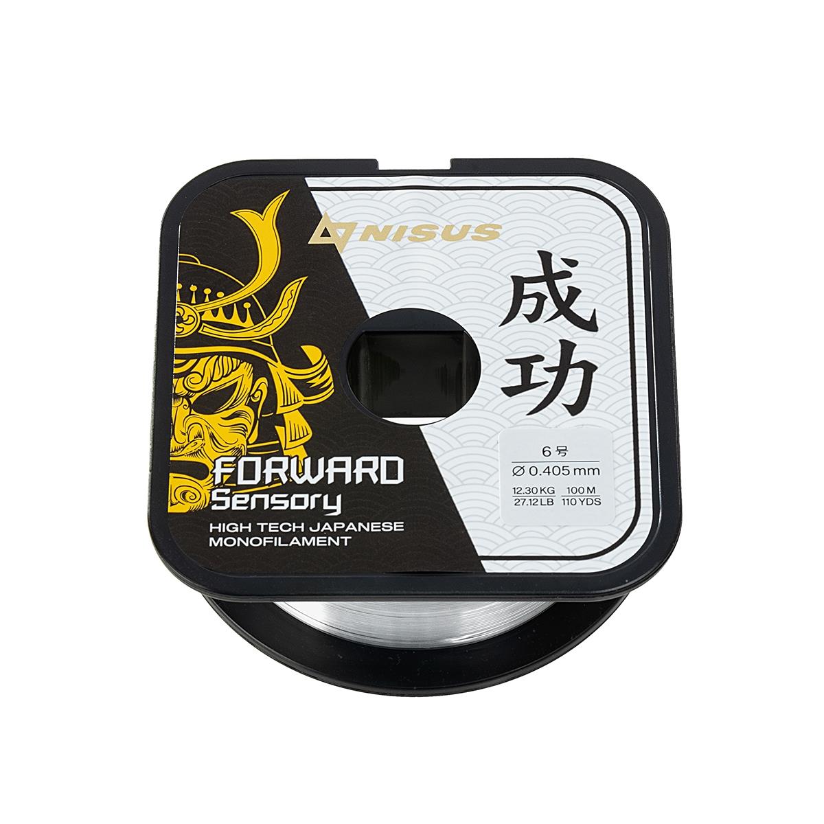 Леска FORWARD Sensory 0,405mm/100m Nylon Transparent (N-FS-0405-100) Nisus( цена указана за упаковку, в количестве 10шт.)