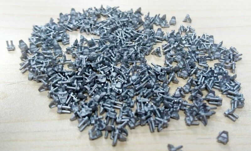 MTL-35319 Wide guide horn end connectors (w. solid pins) for tracks VVSS M4 Sherman, only end connectors 380 pcs, this is an additional kit for the set of pads