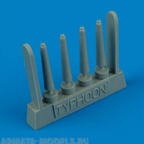 QB48264  Typhoon Mk.IB Cannon Barrels kit for Hasegawa 1/48