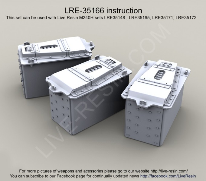 LRE35166 Патронные ящики для авиационных установок M240H Dillon Aero