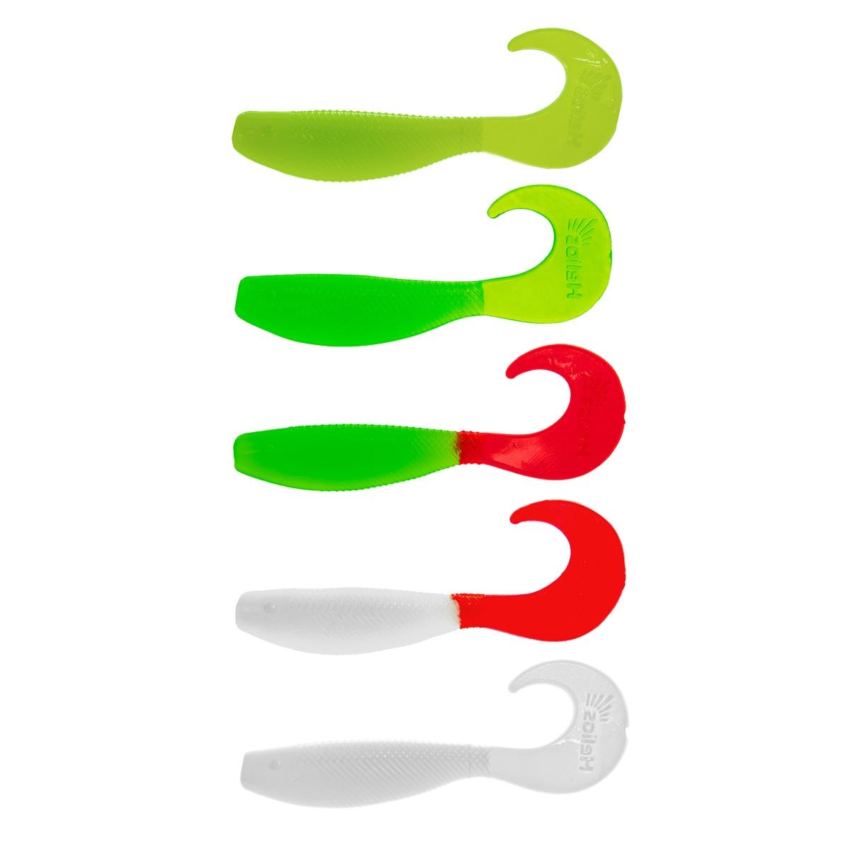 Набор приманок Hybrid 3,15"/8,0 см MIX 100шт. (HS-14-031-N) Helios