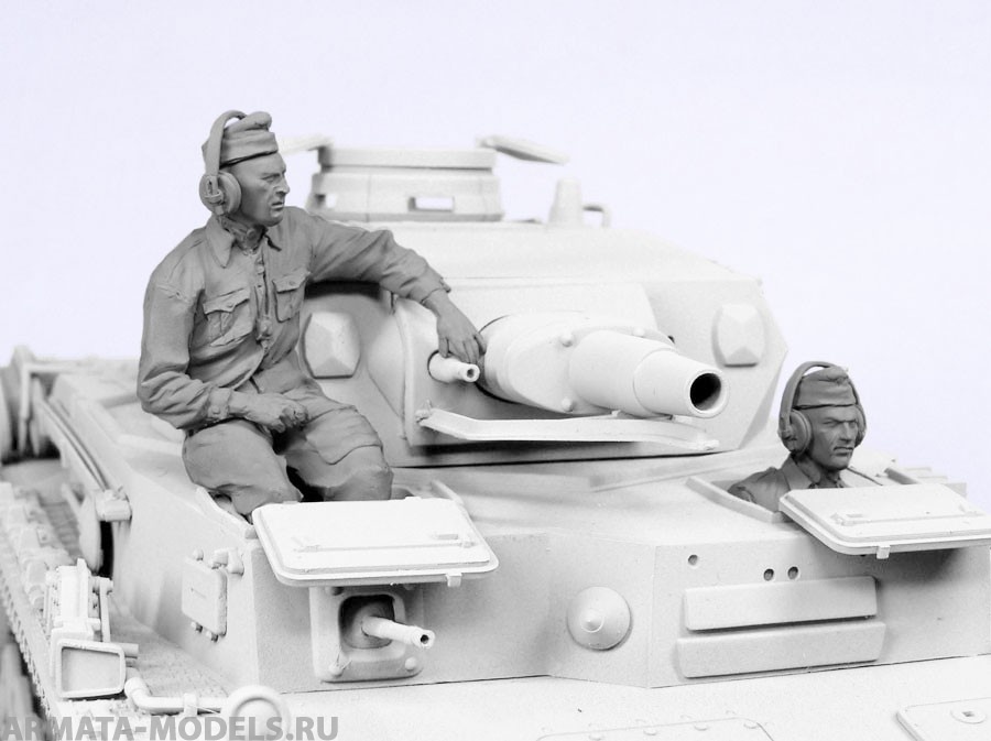 T-35087 Т-35087 Немецкие танкисты афр. корп (1941 г) (1+1 бюст) Tank T-35087 Т-35087 Немецкие танкисты афр. корп (1941 г) (1+1 бюст) Tank
