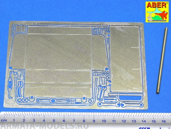 ABR-16-044  Дополнения для  Russian Heavy Tank KV-1 or KV-2 vol 2-Tool boxes early для Tamiya 1/16 ABR-16-044  Дополнения для  Russian Heavy Tank KV-1 or KV-2 vol 2-Tool boxes early для Tamiya 1/16