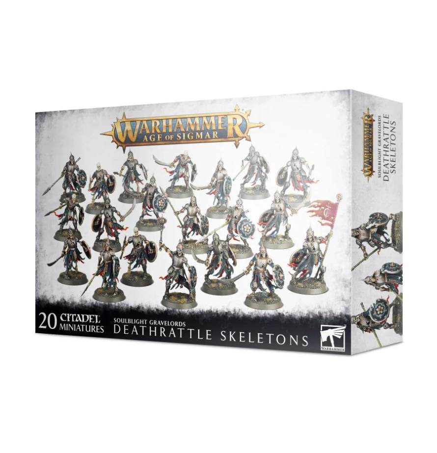 91-42GW Набор Бездушные Повелители Могил. Гремящие Скелеты (Deathrattle Skeletons) 91-42GW Набор Бездушные Повелители Могил. Гремящие Скелеты (Deathrattle Skeletons)