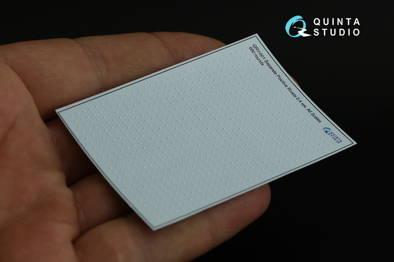 QRV-001 Отдельные внешние заклепки, 0.4мм, 660 шт