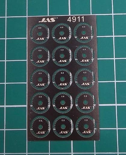 4911J Диск для ревитера  d 8.5 мм, шаг 0,9 мм, 15 шт.