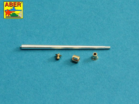 ABR-48-L-34 Точеный ствол German 50mm KwK39/1 L/60 Barrel for Sd.Kfz.234/2 PUMA для Universal set ABR-48-L-34 Точеный ствол German 50mm KwK39/1 L/60 Barrel for Sd.Kfz.234/2 PUMA для Universal set
