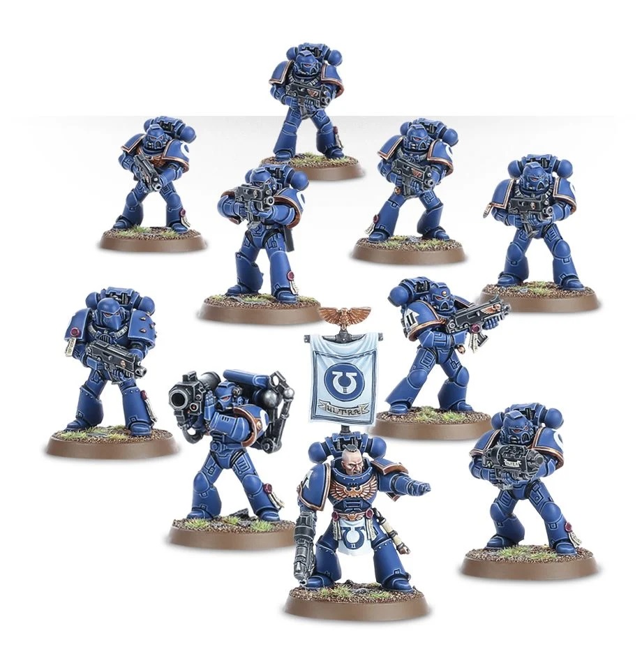48-07 Набор Космодесант. Тактическое Отделение (Space Marine Tactical Squad) (2021) 48-07 Набор Космодесант. Тактическое Отделение (Space Marine Tactical Squad) (2021)