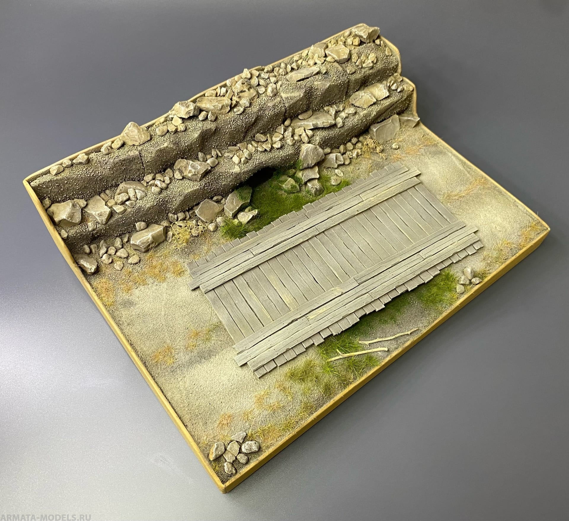 HM01029 Авторская подставка «Оазис» (26*20см, масштаб 1/35)
