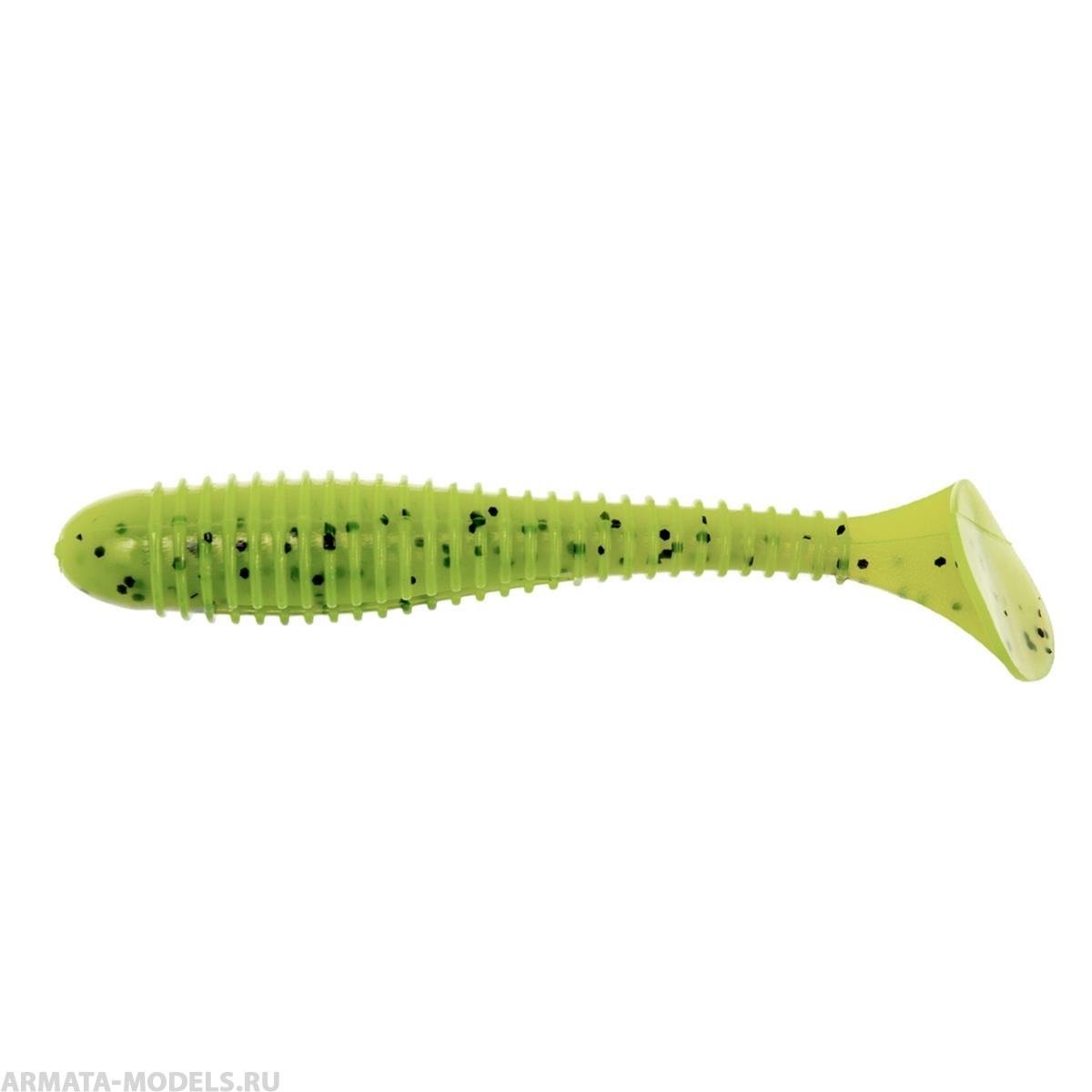 Виброхвост Catcher 2,75"/7 см Pepper Lime 7шт. (HS-1-009) Helios Виброхвост Catcher 2,75"/7 см Pepper Lime 7шт. (HS-1-009) Helios