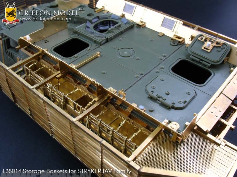 L35014GR Storage Baskets for STRYKER IAV Family [for  AFV Club STRYKER Family] 1/35