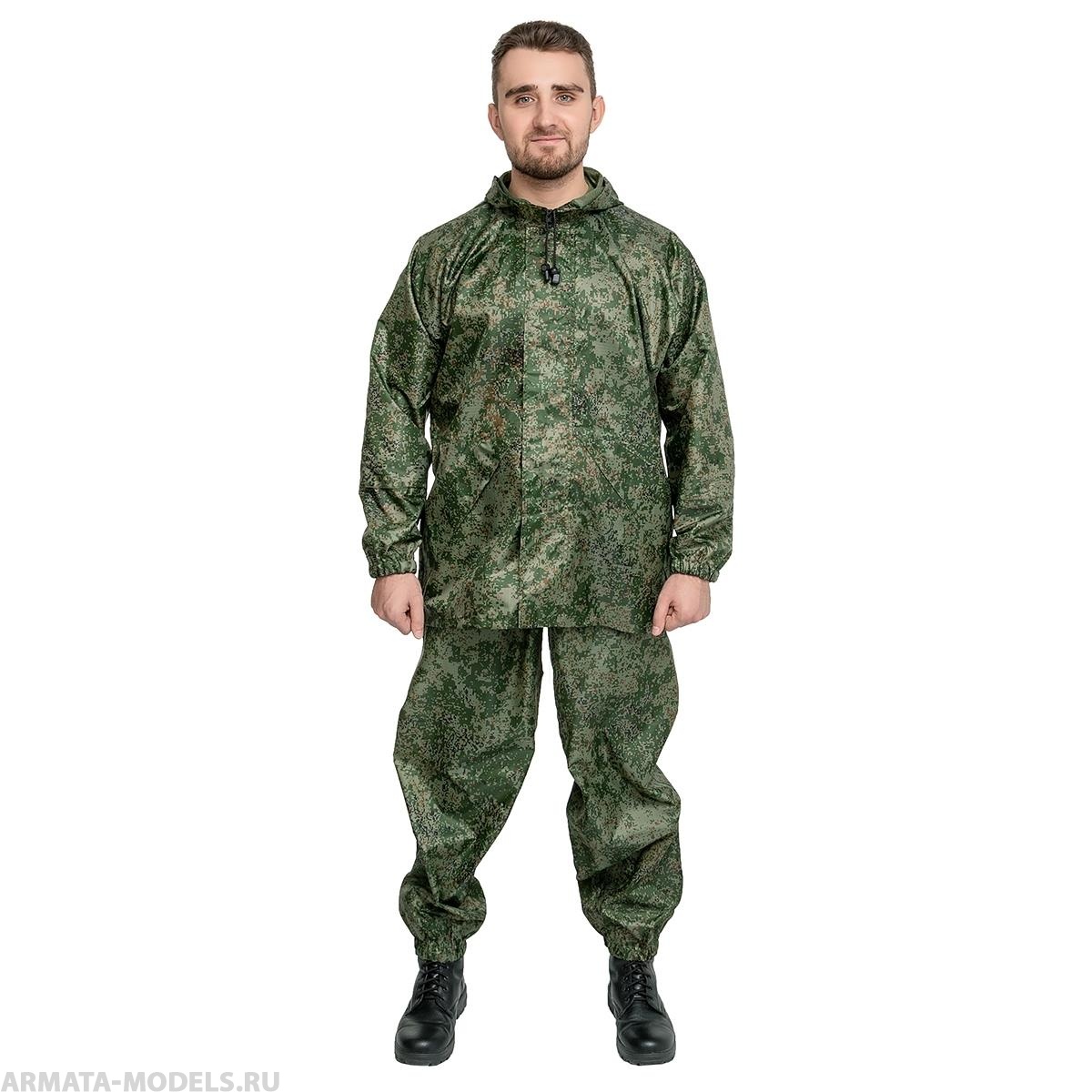 Костюм ветровлагозащитный Походный, цв.КМФ Цифра р.50 (T-KS-VVZ-L-001) Helios