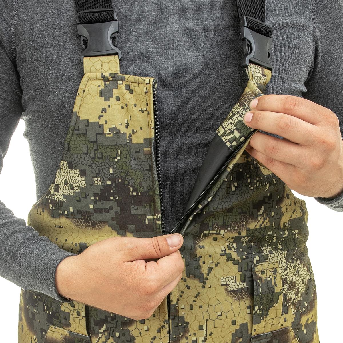 Костюм охотника зимний Салаир Комфорт, цв.Бежевый КМФ, Алова р.60-62/182-188 Helios