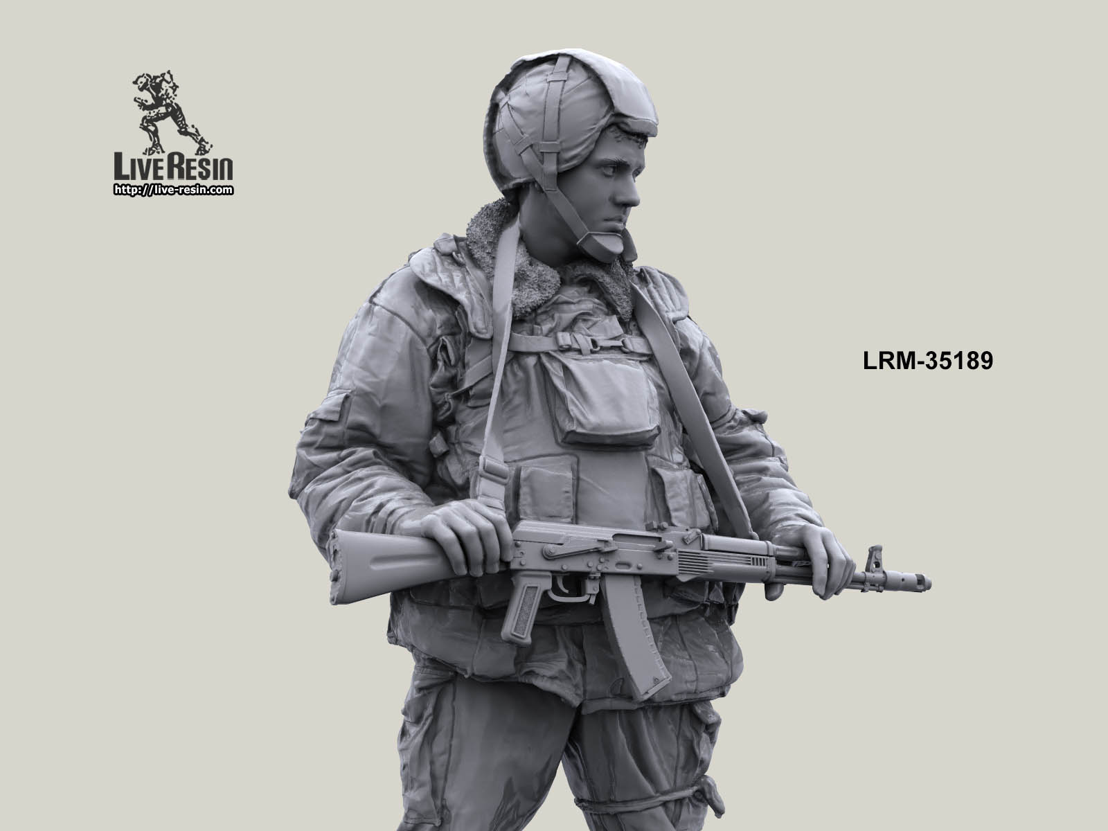 LRM35189 Военнослужащие ВВ, готовятся к атаке - 3 Live Resin