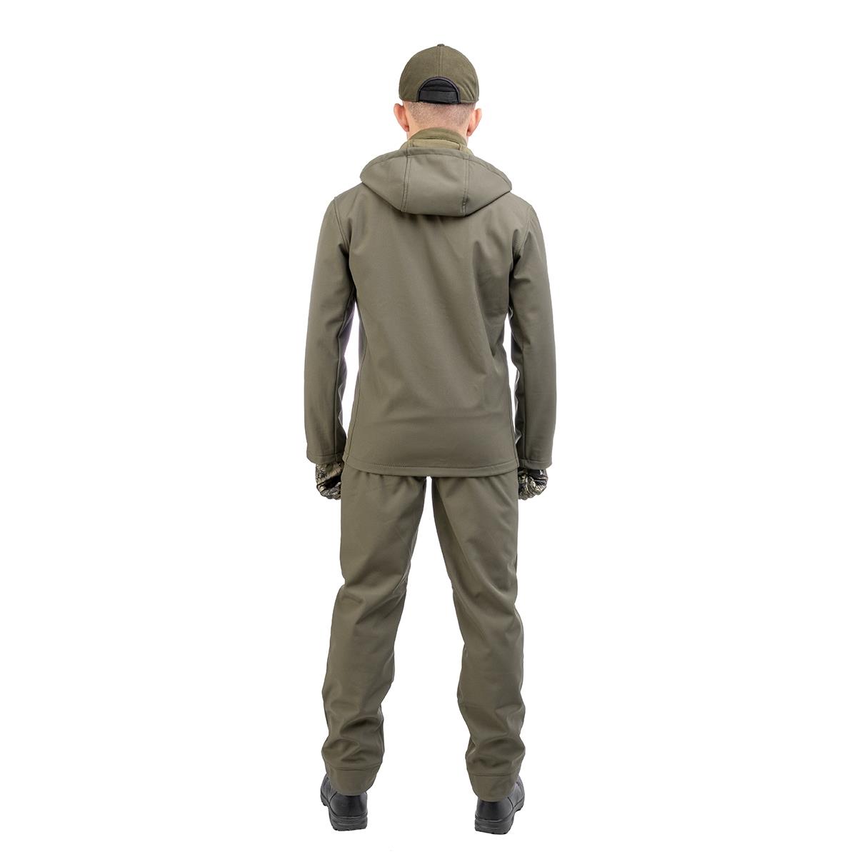 Костюм демисезонный КУМИР PRO, soft shell, цв.хаки р.44-46/170-176 Helios