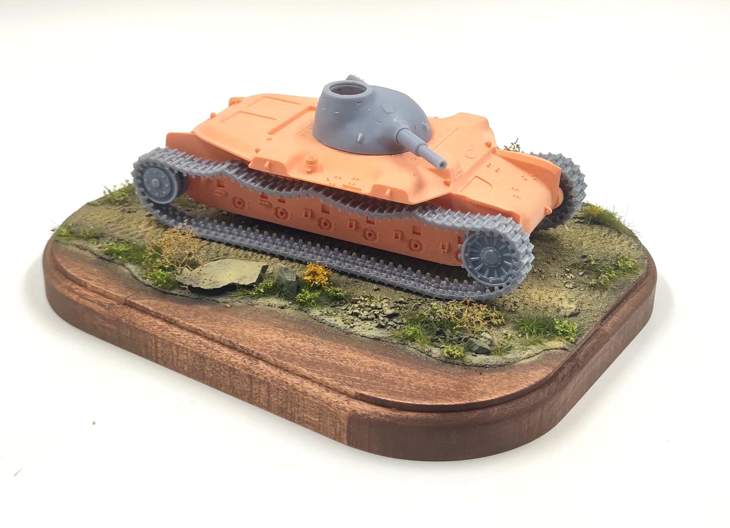 HE-35109 Подставка сухая дорога (Деревянная основа) Размер 25*20см