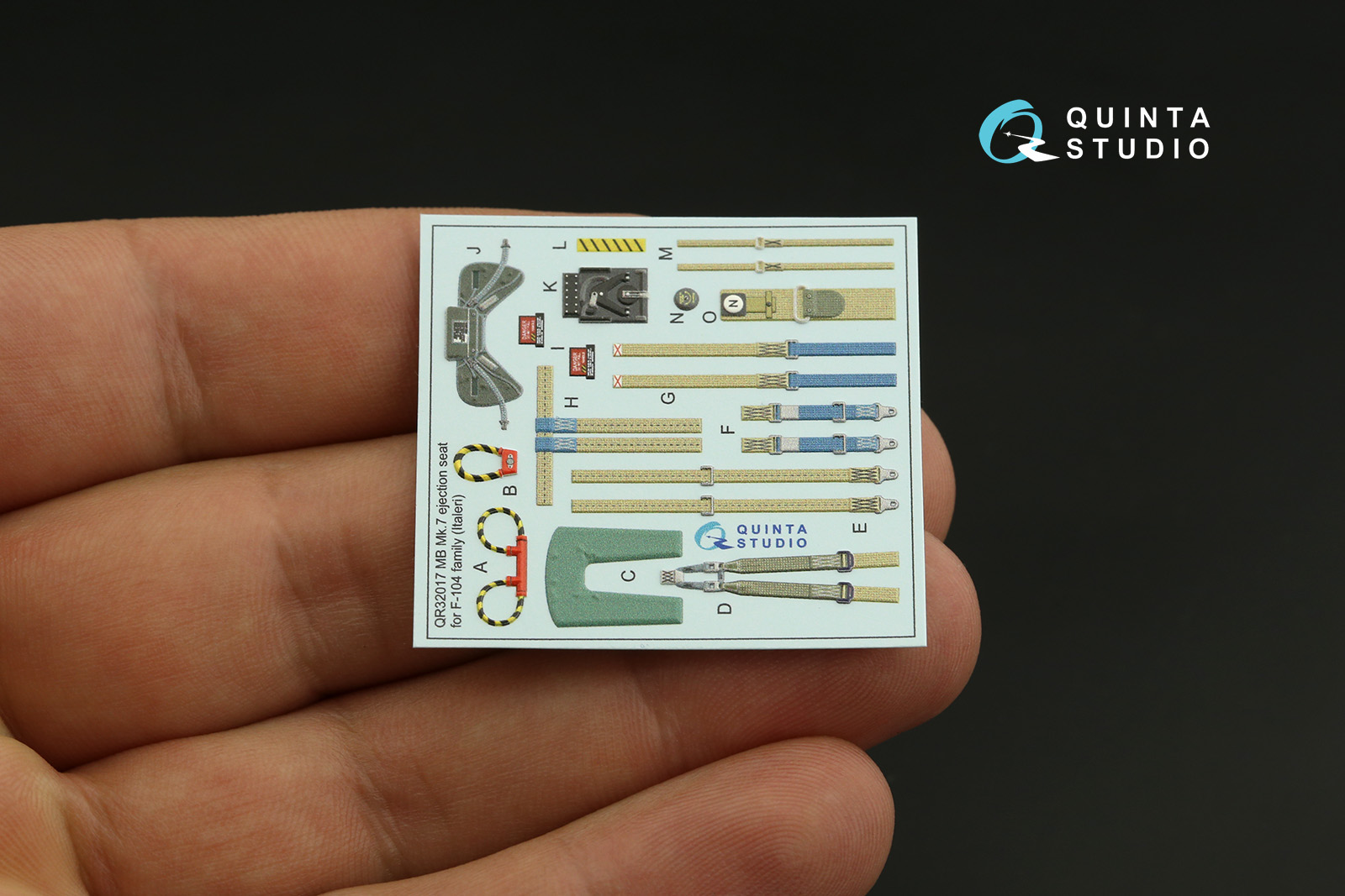 QR32017 Кресло MB Mk.7 для семейста F-104 (Italeri)