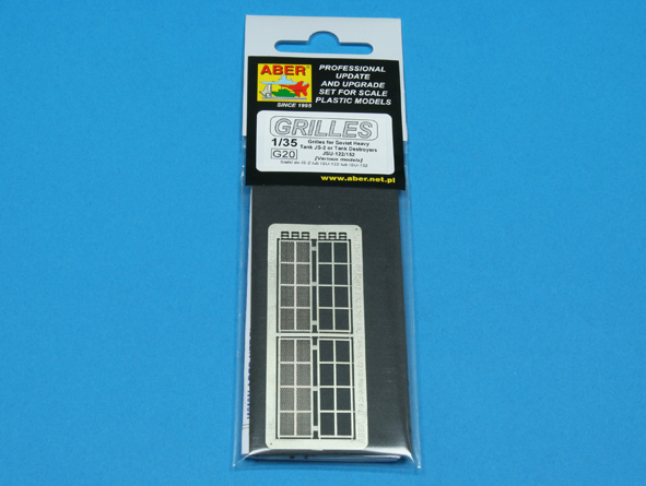 ABR-35-G20  Дополнения для  Grilles for JS-2 or JSU-122/152  для Various models 1/35