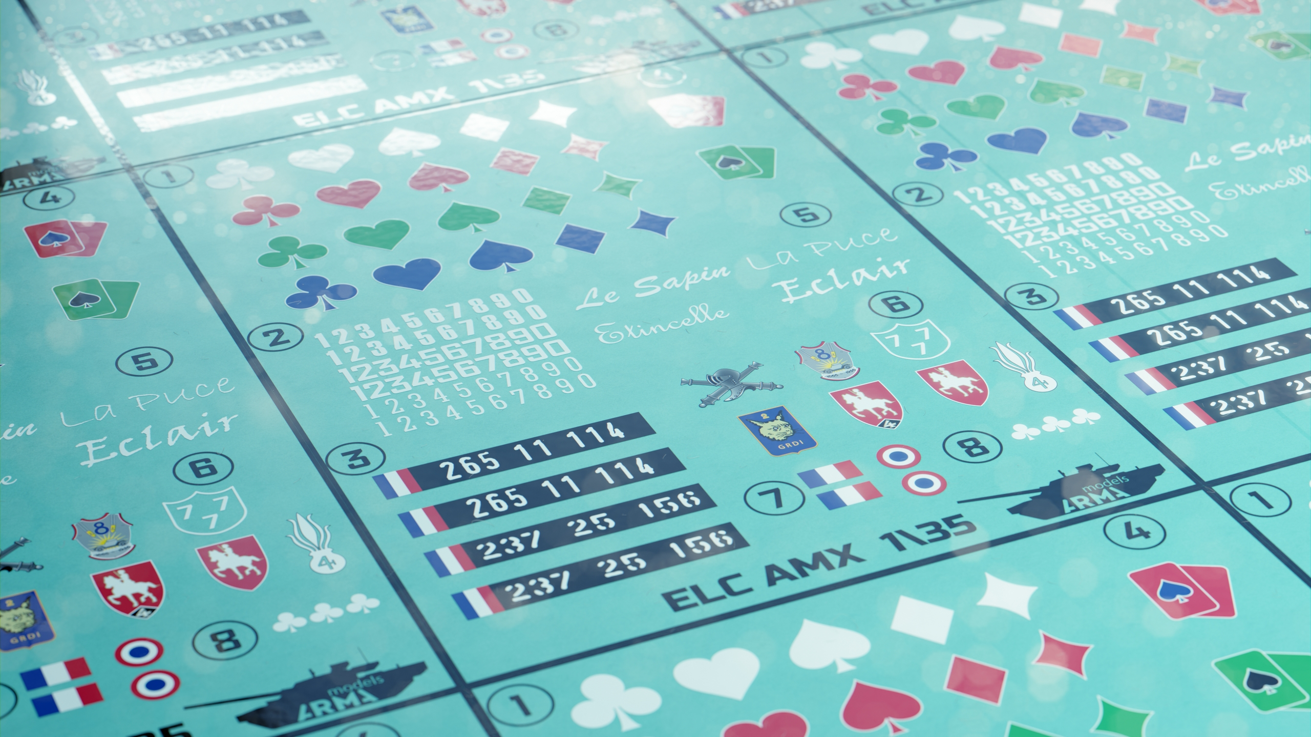 AM36040 Декали для AMX ELC BIS (Не для свободной продажи)