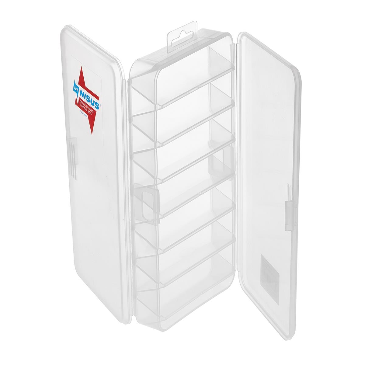 Коробка для приманок двухсторонняя 11.6х23.6х3.8см (N-L-105) NISUS