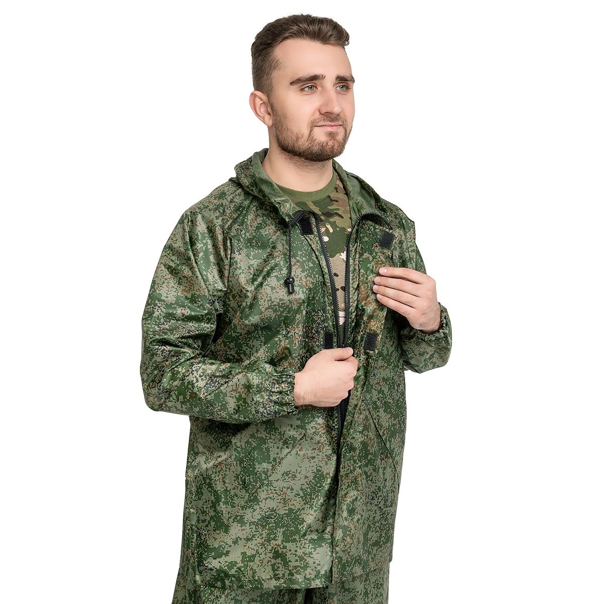 Костюм ветровлагозащитный Походный, цв.КМФ Цифра р.52 (T-KS-VVZ-XL-001) Helios