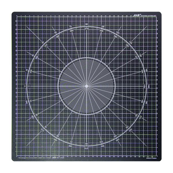 4507J Коврик для резки вращающийся, самовосстанавливающийся 4-х слойный, 350 х 350