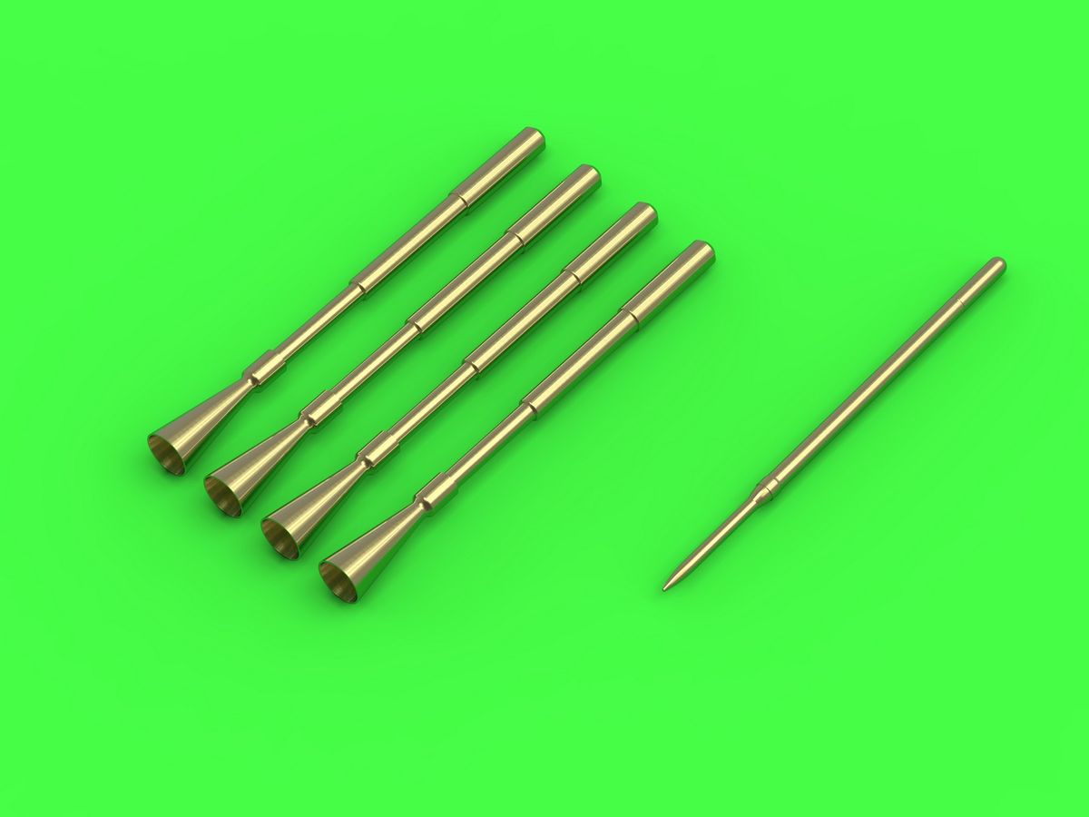 AM-48-128 Дополнение для моделей A-1 Skyraider - 20mm cannon barrels with flash hiders and Pitot Tube