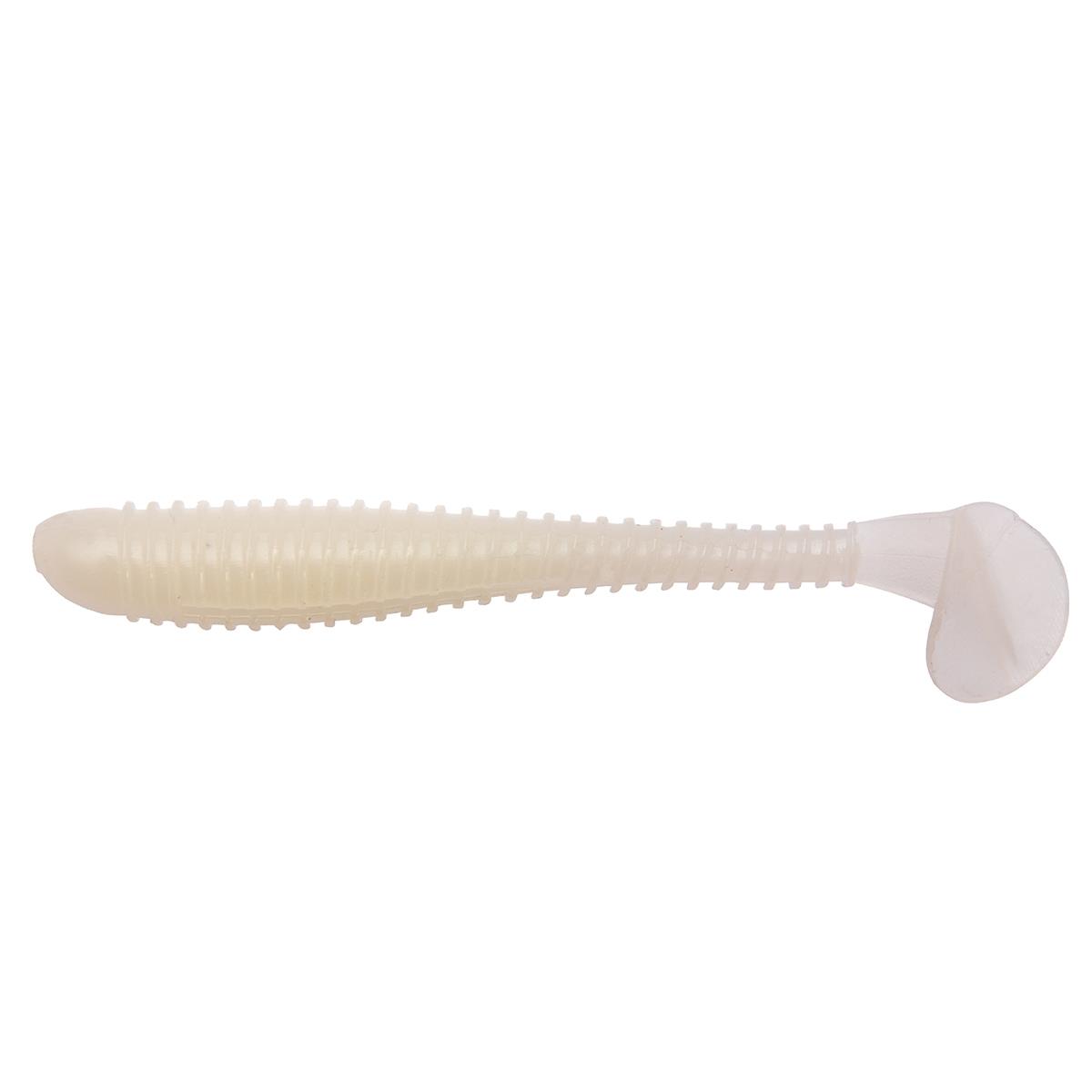 Виброхвост несъедоб. Catcher 3,55''/9 см Phosphorus 100шт. (HS-2-041-N) Helios( цена указана за упаковку, в количестве 100шт.)