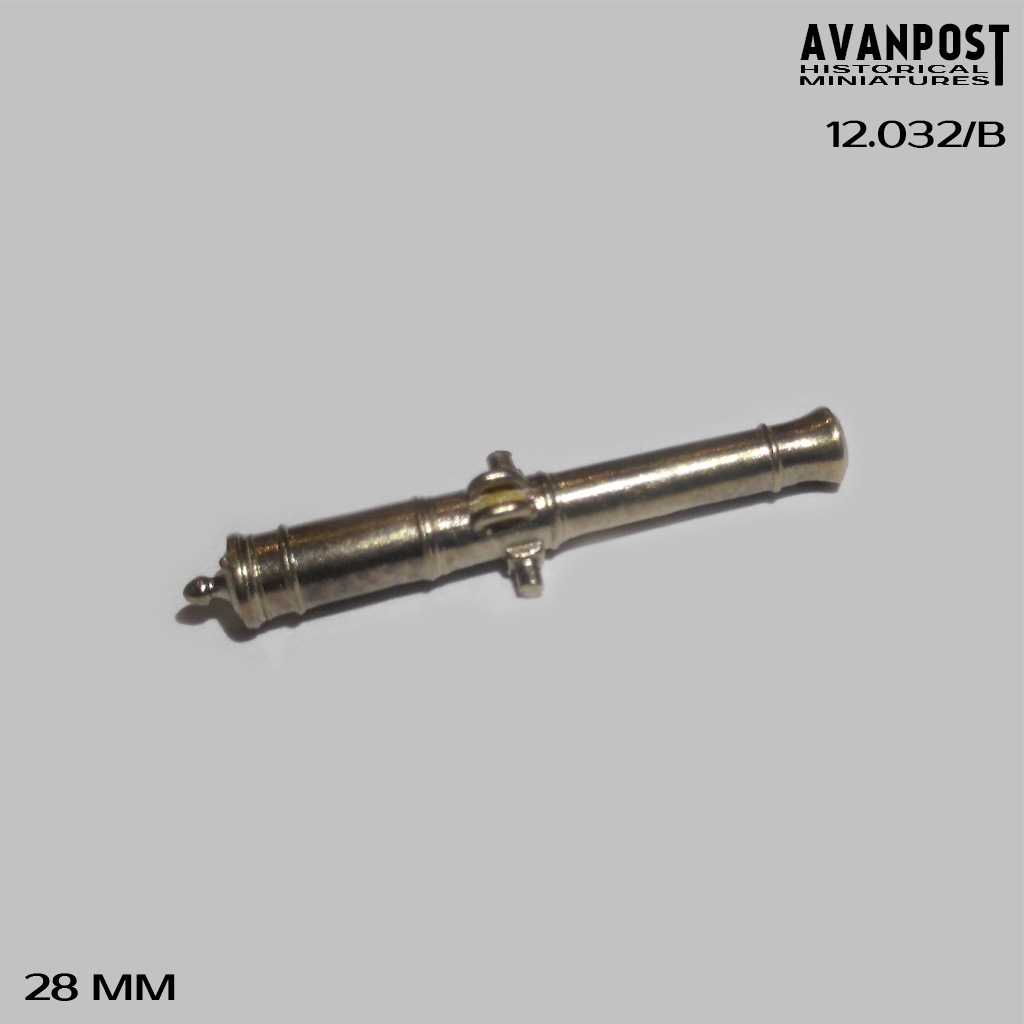 12.032/ВАП Бронзовый ствол для русской 6-фунтовой пушки для пешей и конной артиллерии Аванпост