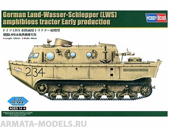 82918 Fvab, German Land-Wasser-Schlepper (LWS) amphibious tractor Early production 1/72 82918 Fvab, German Land-Wasser-Schlepper (LWS) amphibious tractor Early production 1/72