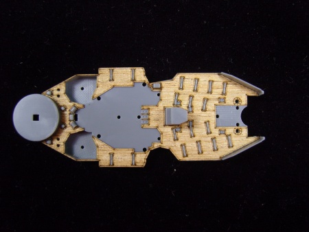 AW20009 Деревянная палуба для IJN Ise