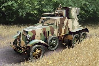 83839	 Бронеавтомобиль Soviet BA-6 Armor Car