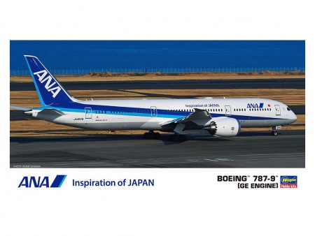 10849-Пассажирский самолет ANA B787-9 (GE  ENGINE) Hasegawa